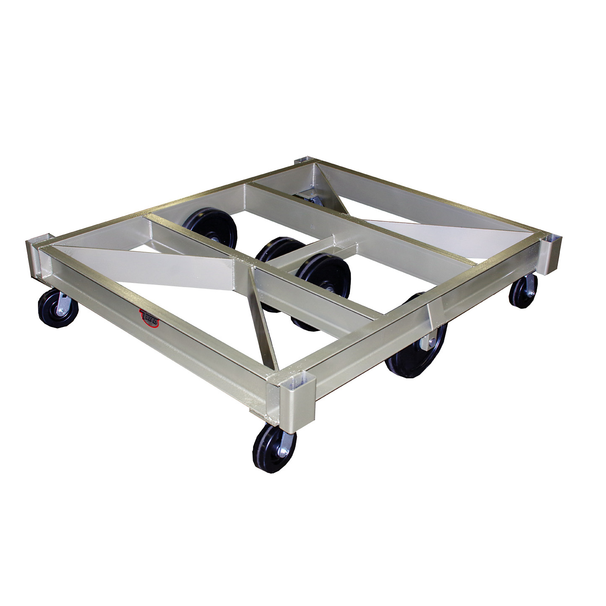 Merrick Industrial Dolly, Heavy Duty Material Cart, Capacity 4000 lb